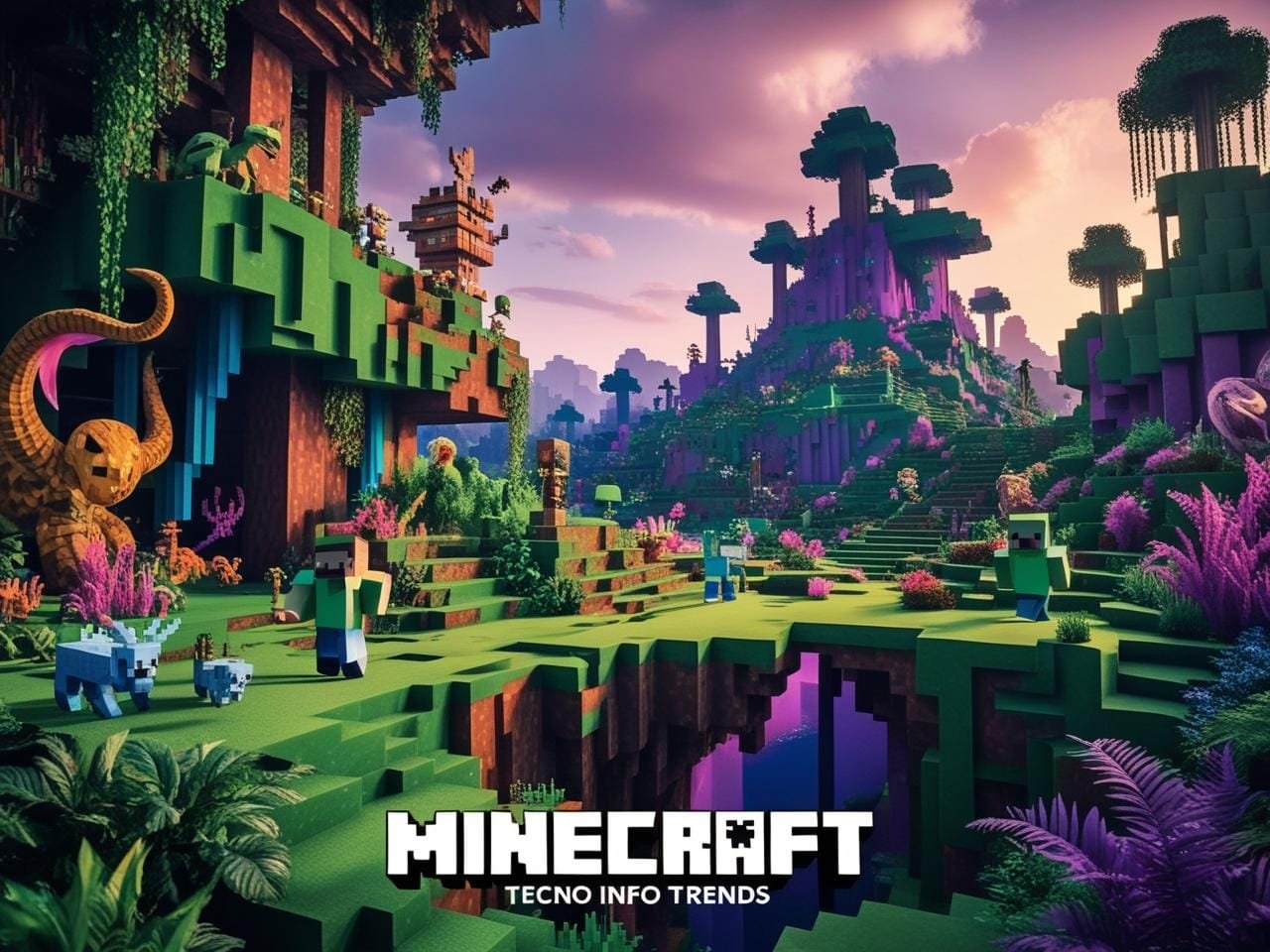 Minecraft construa, explore e crie um mundo infinito com criatividade e diversão!