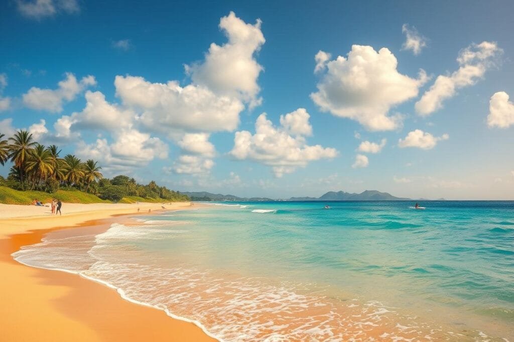 Praia da Enseada e Praia de Maresias no Litoral Sul